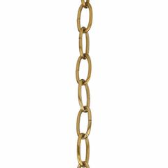 Progress 10' 9-Light Gage Chain - Brushed Bronze - P8757-109