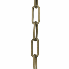 Progress 10-Foot 9 Gage Chain - Aged Brass - P8757-161