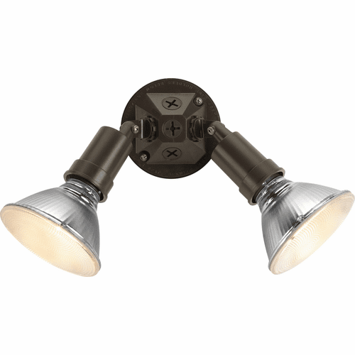 Progress 2-LT Outdoor Adjustable Flood Light - Bronze - P5212-20