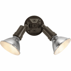 Progress 2-LT Outdoor Adjustable Flood Light - Bronze - P5212-20