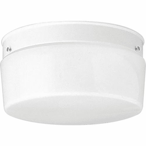 Progress 2-LT White Glass 10-3/4" Close-to-Ceiling - P3520-30