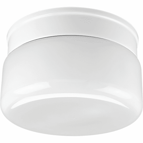 Progress 2-LT White Glass 8-3/4" Close-to-Ceiling - P3518-30