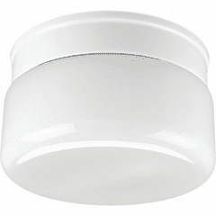 Progress 2-LT White Glass 8-3/4" Close-to-Ceiling - P3518-30