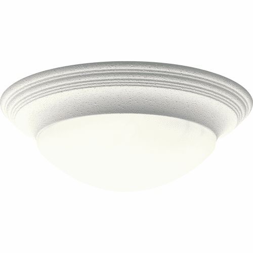 Progress 3-LT Alabaster Glass 16-5/8" Close-to-Ceiling - White - P3697-30