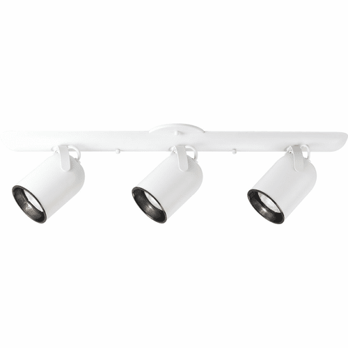 Progress 3-LT Multi Directional Roundback Wall/Ceiling Fixture - White - P6160-30