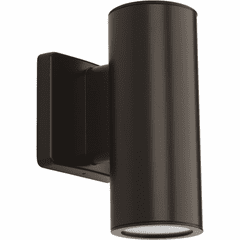 Progress 3" Wall Mount Up/ Down Cylinder - Bronze - P563001-020-30K