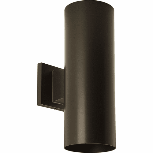 Progress 5" LED Outdoor Up/Down Cylinder - Antique Bronze - P5675-20/30K