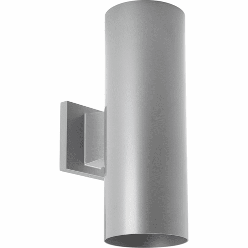 Progress 5" LED Outdoor Up/Down Cylinder - Metallic Gray - P5675-82/30K