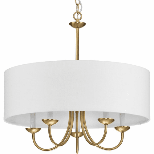 Progress 5-LT Chandelier - Brushed Bronze - P4217-109