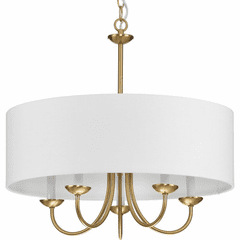 Progress 5-LT Chandelier - Brushed Bronze - P4217-109