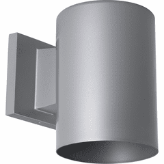 Progress 5" Metallic Gray LED Outdoor Wall Cylinder - P5674-82/30K