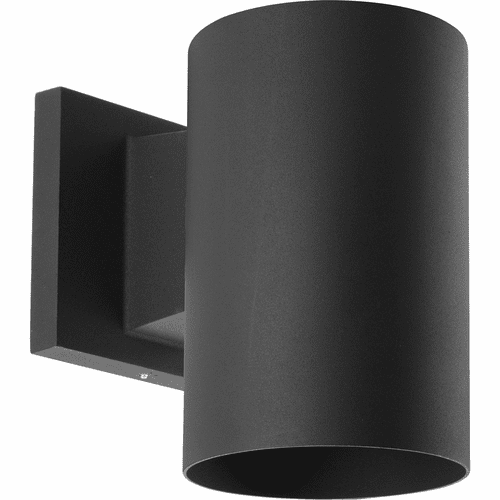 Progress 5" Non-Metallic Downlight Wall Cylinder. - Black - P5712-31