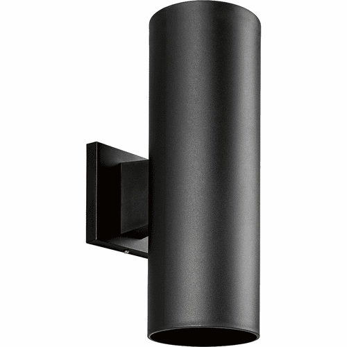 Progress 5" Non-Metallic Wall Mount Up/ Down Cylinder - Black - P5713-31