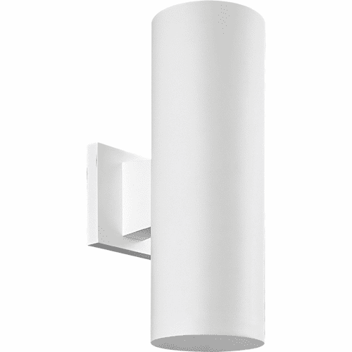 Progress 5" Non-Metallic Wall Mount Up/ Down Cylinder - White - P5713-30