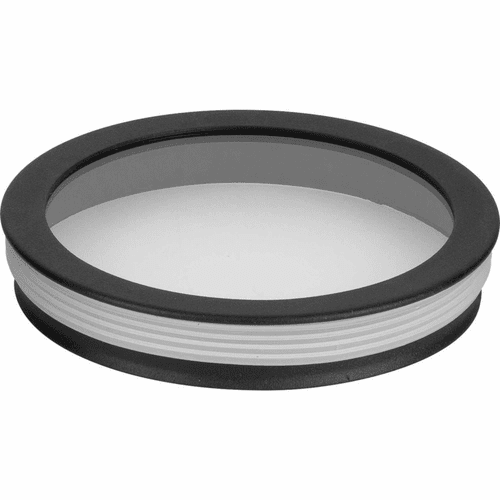 Progress 5" Round Cylinder Cover - Black - P860045-031
