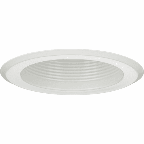Progress 5" Shallow Baffle Trim ffor 5" housing - Satin White - P8475-28