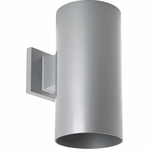 Progress 6" Metallic Gray LED Outdoor Wall Cylinder - P5641-82/30K