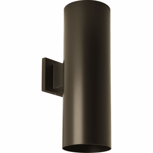 Progress 6" Outdoor Up/Down Wall Cylinder - Antique Bronze - P5642-20
