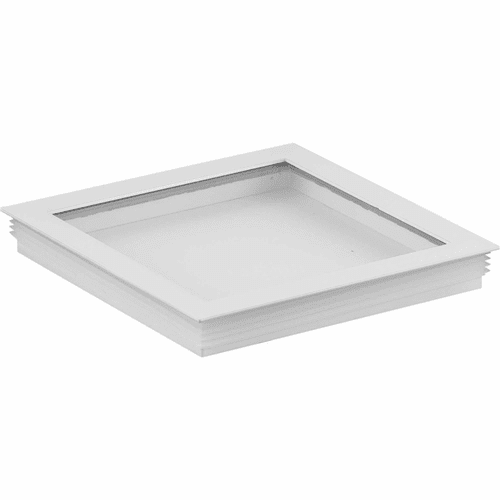 Progress 6" Square Cylinder Cover - White - P860047-030