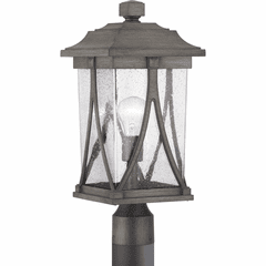 Progress Abbott 1-LT Outdoor Post Lantern - Antique Pewter - P540011-103