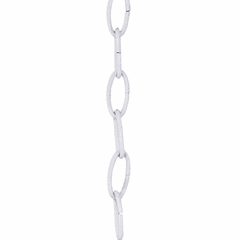 Progress Accessory Chain - 10' of 9 Gauge Chain in Cottage White - P8757-151