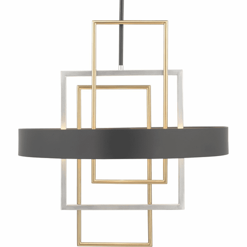 Progress Adagio Collection 6-LT Pendant - Black - P500174-031