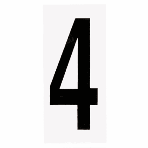 Progress Address Light Numbers - White - P5970-004