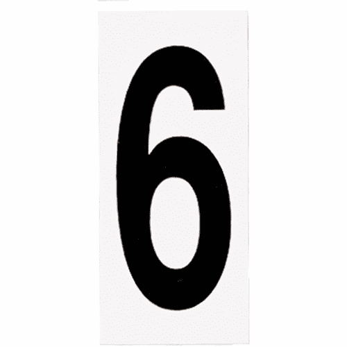 Progress Address Light Numbers - White - P5970-006