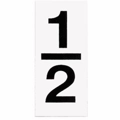 Progress Address Light Numbers - White - P5970-HLF