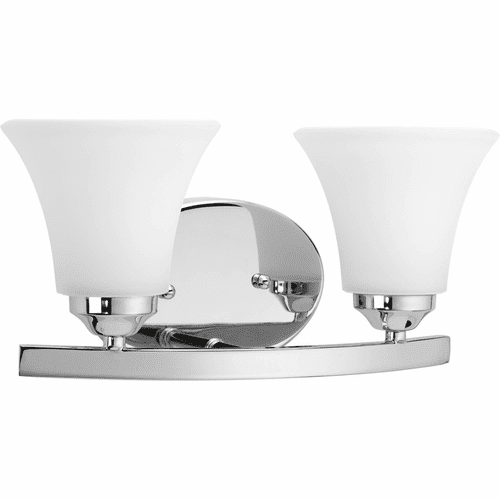 Progress Adorn Collection 2-LT Bath Vanity - Polished Chrome - P2009-15