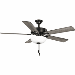 Progress Air Pro Builder 52" 4-LT Ceiling Fan - Matte Black - P250081-31M-WB