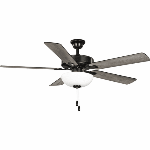 Progress Air Pro E-Star 52" 2-LT Ceiling Fan - Matte Black - P250078-31M-WB