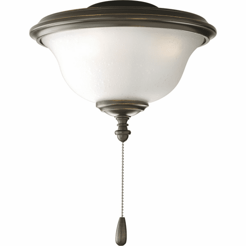 Progress AirPro 2-LT In/Outdoor Ceiling Fan Light - Bronze - P2636-20WB