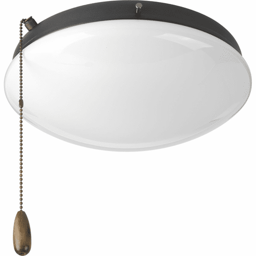 Progress AirPro 2-LT Universal Opal Glass Fan Light Kit - Graphite - P2602-143WB