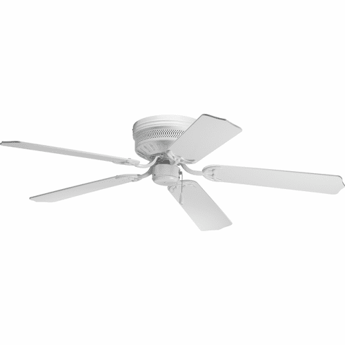 Progress AirPro 52" 5-Blade Hugger Ceiling Fan - White - P2525-30