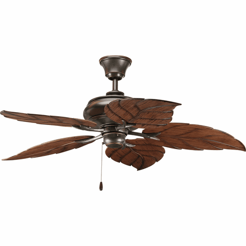 Progress AirPro 52" 5-Blade In/Outdoor Ceiling Fan - Antique Bronze - P2526-20