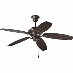 Progress AirPro 54" 5-Blade In/Outdoor Ceiling Fan - Antique Bronze - P2533-20