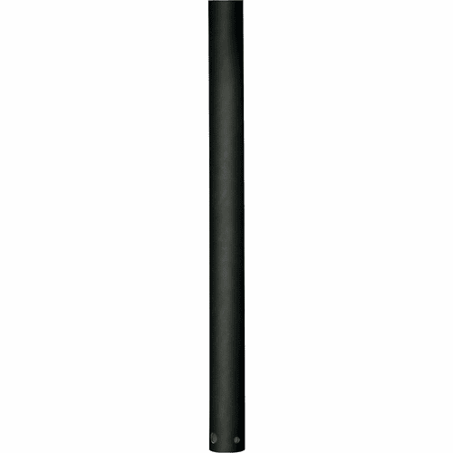 Progress AirPro Collection 18 In. Ceiling Fan Downrod in Forged Black - P2604-80