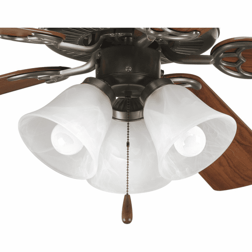 Progress AirPro Collection 3-LT Ceiling Fan Light - Antique Bronze - P2600-20WB