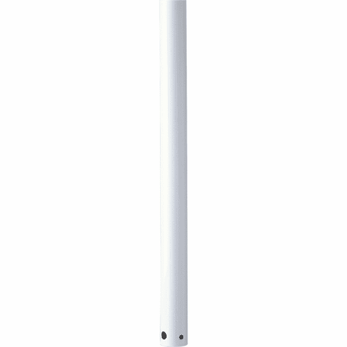 Progress AirPro Collection 36 In. Ceiling Fan Downrod in White - P2606-30