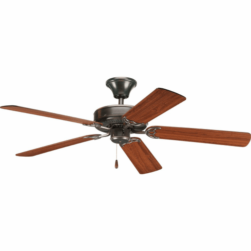 Progress AirPro Collection 52" 5-Blade Ceiling Fan - Antique Bronze - P2501-20