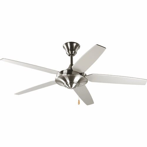 Progress AirPro Collection 54" 5-Blade Fan - Brushed Nickel - P2530-09