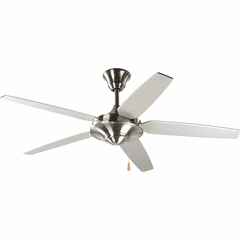 Progress AirPro Collection 54" 5-Blade Fan - Brushed Nickel - P2530-09