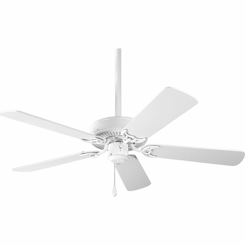 Progress AirPro Collection Builder 42" 5-Blade Ceiling Fan - White - P2500-30