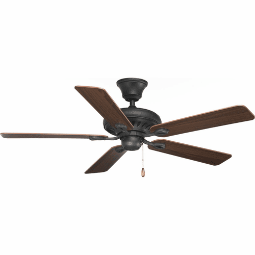 Progress AirPro Signature 52" 5-Blade Ceiling Fan - Forged Black - P2521-80