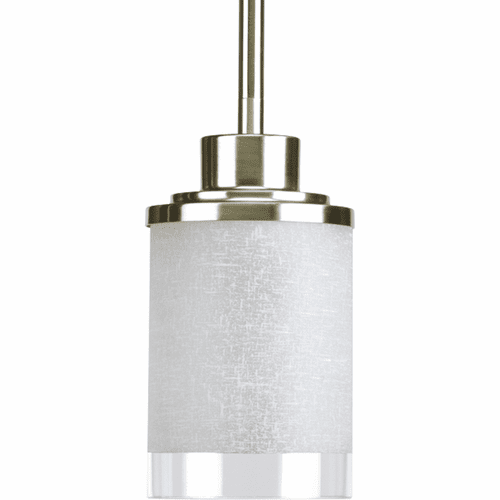 Progress Alexa Collection 1-LT Mini-Pendant - Brushed Nickel - P5147-09