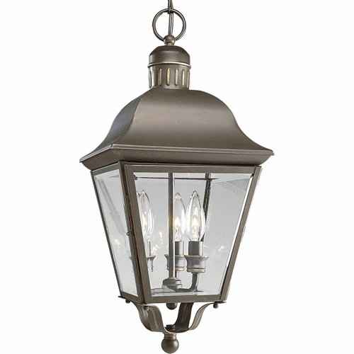 Progress Andover 3-LT Outdoor Hanging Lantern - Antique Bronze - P5587-20