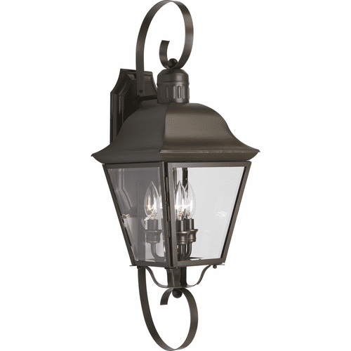 Progress Andover 3-LT Outdoor Large Wall Lantern - Antique Bronze - P5689-20
