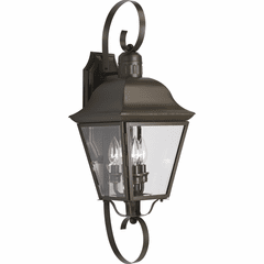 Progress Andover 3-LT Outdoor Large Wall Lantern - Antique Bronze - P5689-20