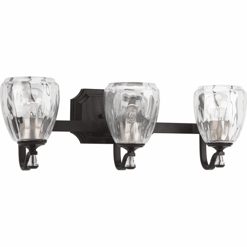 Progress Anjoux 3-LT Bath Vanity - Antique Bronze - P300118-020